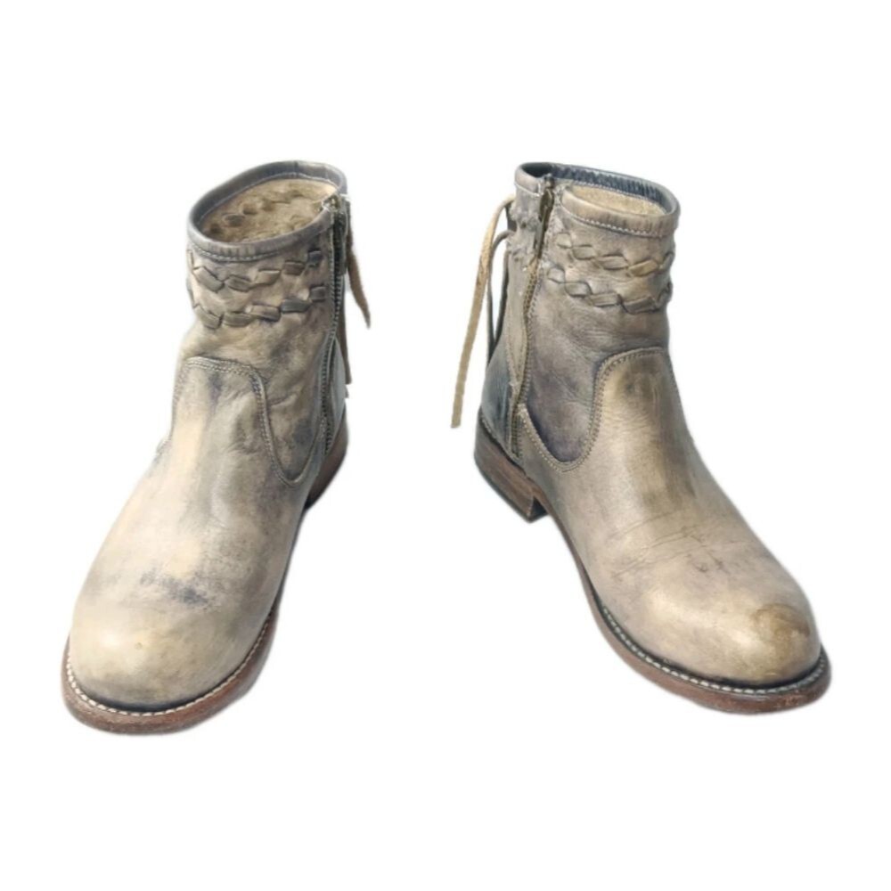 Bed Stu Craven Short Ankle Boots Size 7/ 7.5 ~FITS SIZE 7 MEDIUM